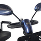 Folding Rear Basket For Most Mobility Scooters & Deluxe Scooter Rear View Mirror Pair BUNDLE