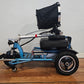 Triaxe Sport 3 Wheels Folding Mobility Scooter BLUE - OPEN BOX