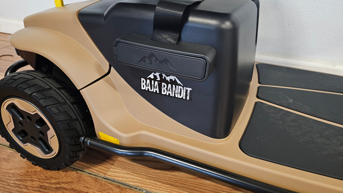 Baja Bandit Outdoor Mobility Scooter - TAN - OPEN BOX