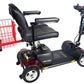 Large Rear Basket RED For Mobility Scooters