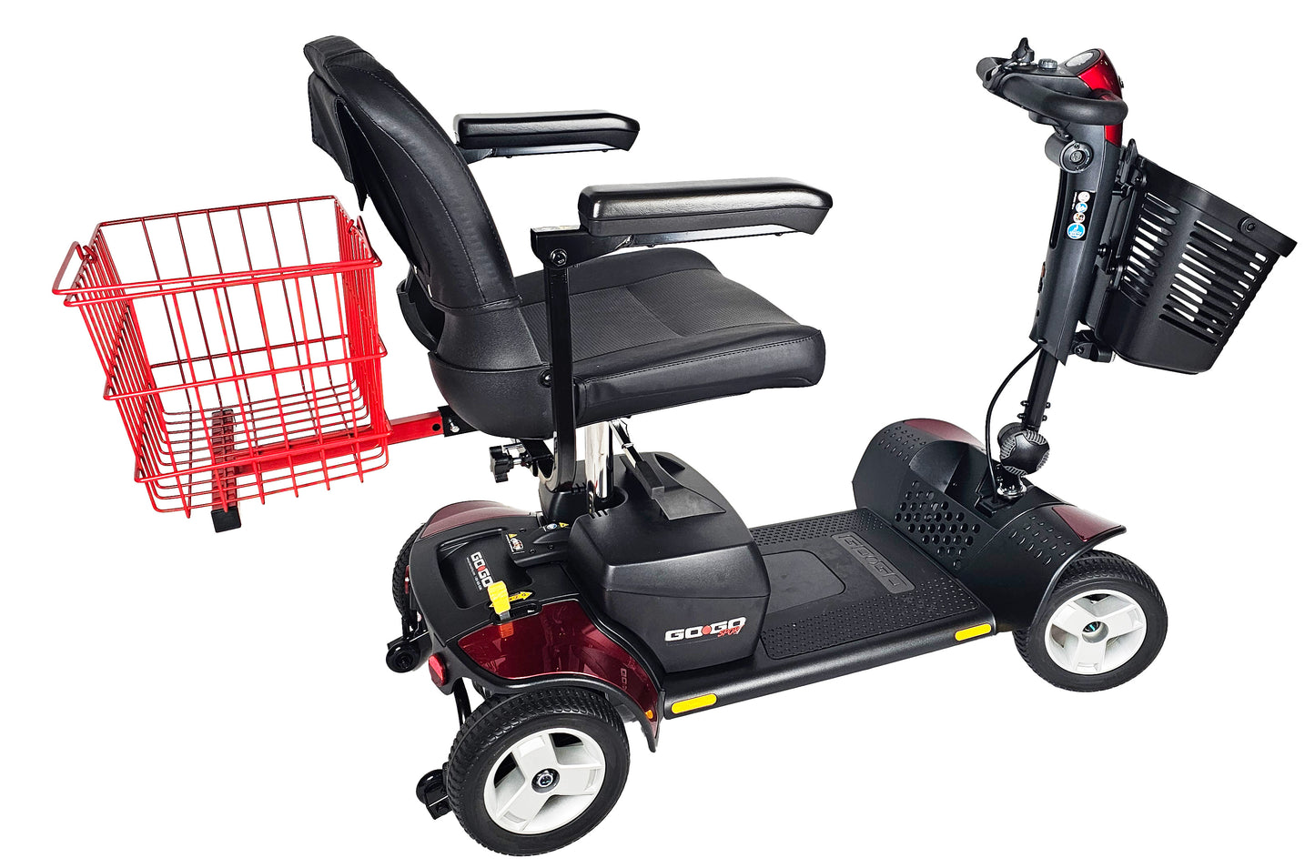 Large Rear Basket RED For Mobility Scooters